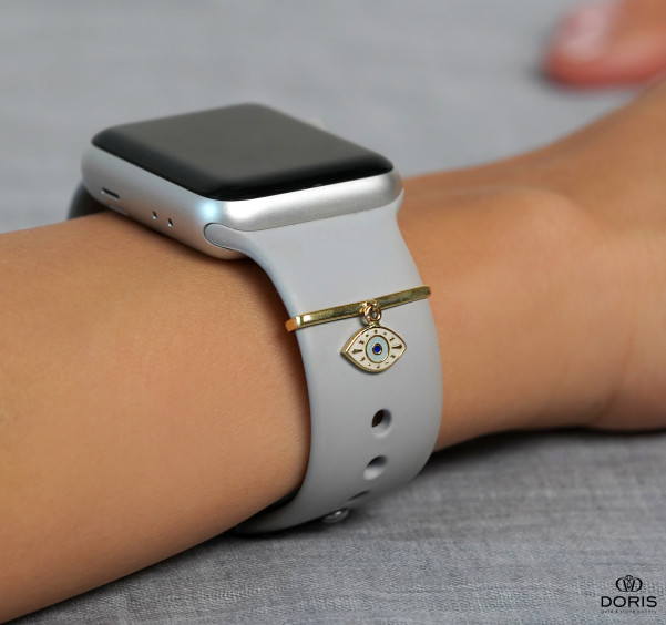 آویز apple watch چشم مژه دار مینادار